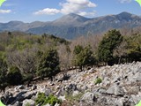 panorama monti Oasi del Pollino